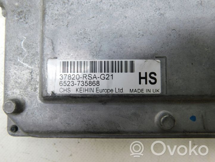 Honda Civic Sterownik / Moduł ECU 37820RSAG21