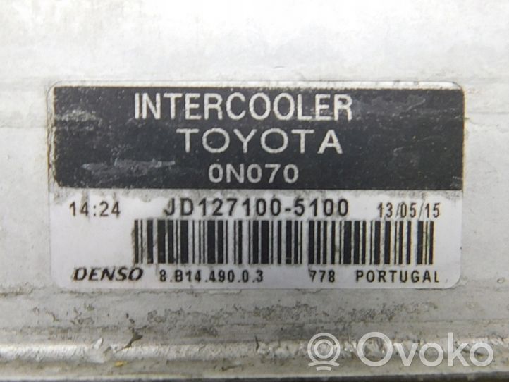 Toyota Urban Cruiser (XP110) Refroidisseur intermédiaire 1271005100