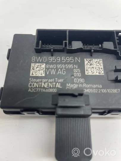 Audi A4 S4 B9 8W Durų elektronikos valdymo blokas 8W0959595N