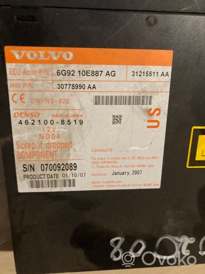 Volvo S80 Mapy do nawigacji CD/DVD 30775990