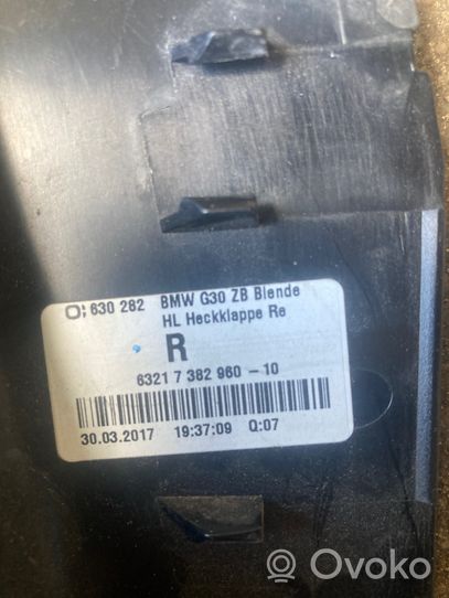 BMW 5 G30 G31 Manguera/tubo de toma de aire 63217382960