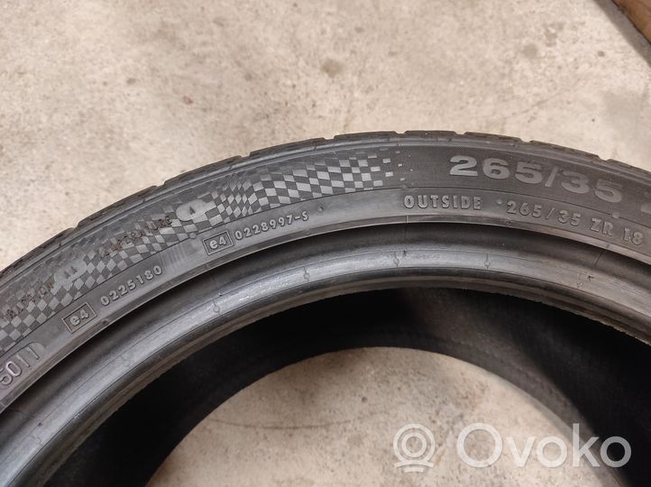 BMW 5 E39 R18 summer tire 