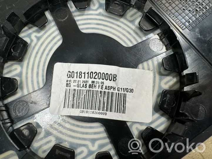 BMW 5 G30 G31 Veidrodėlio stiklas 51167407157