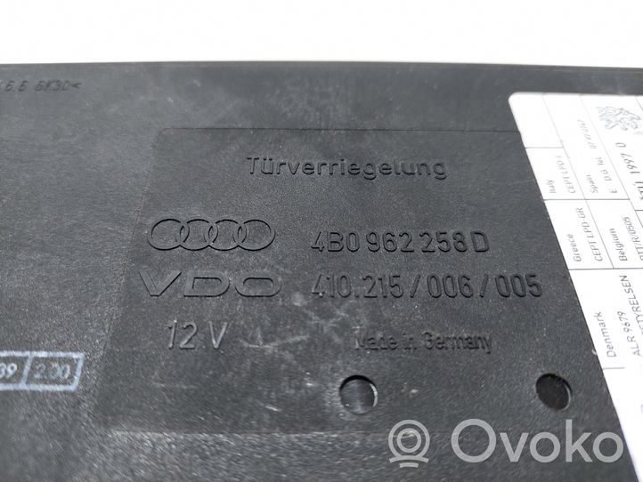 Audi A6 S6 C5 4B Komforto modulis 4B0962258D