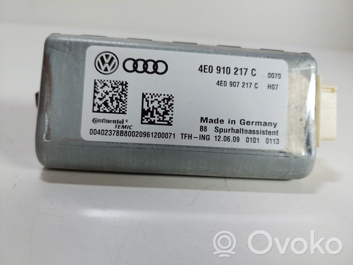 Audi A8 S8 D3 4E Tuulilasin tuulilasikamera 4E0910217C