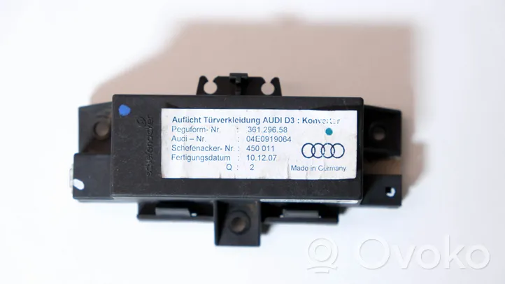 Audi A8 S8 D3 4E Блок управления дверью 04E0919064