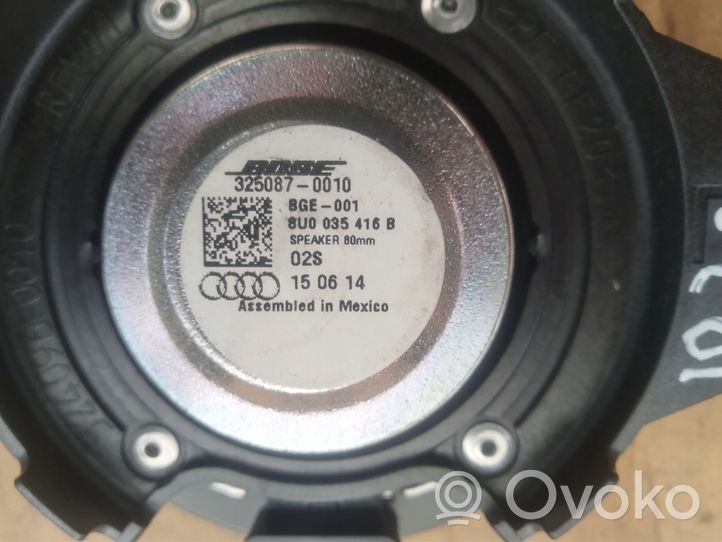 Audi Q3 8U Enceinte haute fréquence de porte avant 8U0035416B