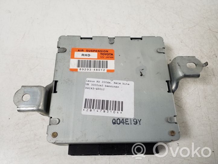 Lexus RX 330 - 350 - 400H Module de commande suspension 89293-48012