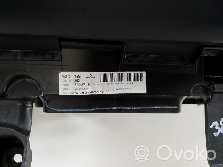 Mercedes-Benz E W213 Set airbag con pannello 