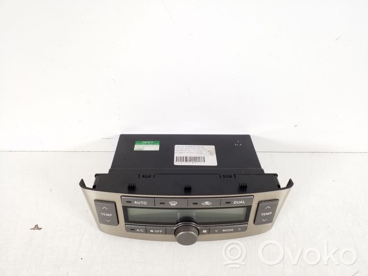 Toyota Avensis T250 Centralina/modulo climatizzatore 55900-05160