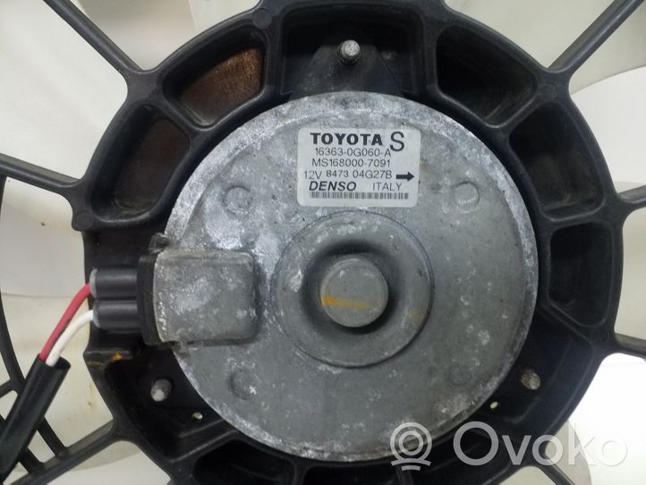 Toyota Avensis T250 Convogliatore ventilatore raffreddamento del radiatore 167110R010