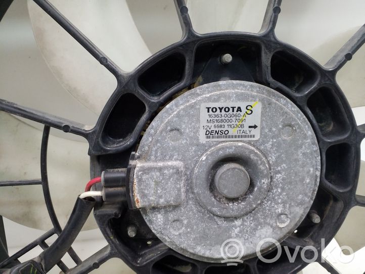 Toyota Corolla Verso AR10 Aro de refuerzo del ventilador del radiador 