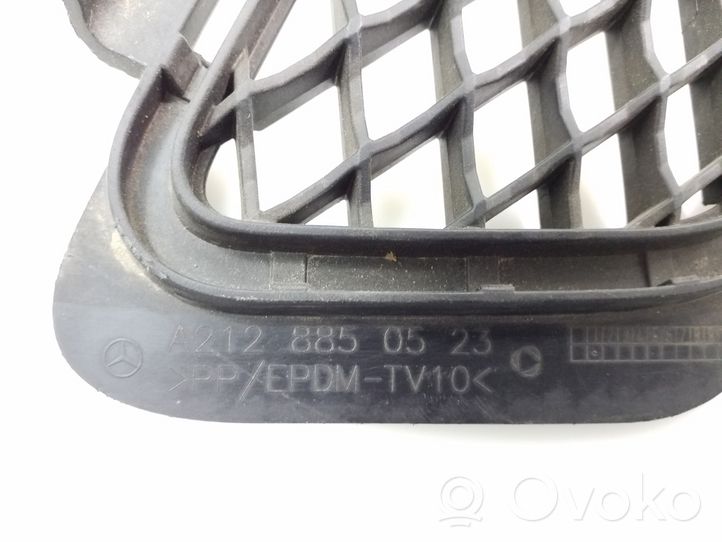 Mercedes-Benz E W212 Front bumper lower grill A2128850523