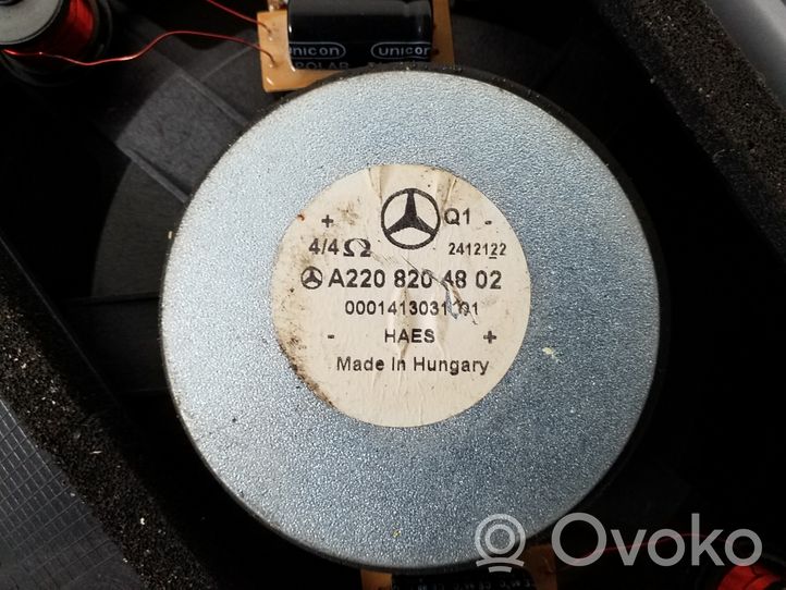 Mercedes-Benz S W220 Haut-parleur de porte avant A2208204802