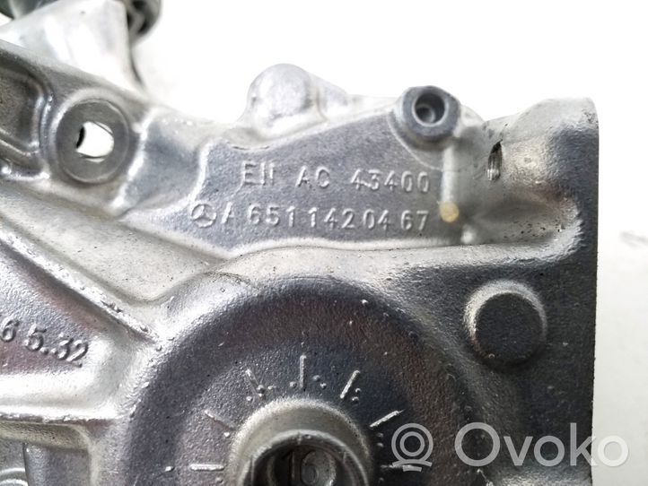 Mercedes-Benz Vito Viano W447 Linea/tubo flessibile della valvola EGR A6511400502