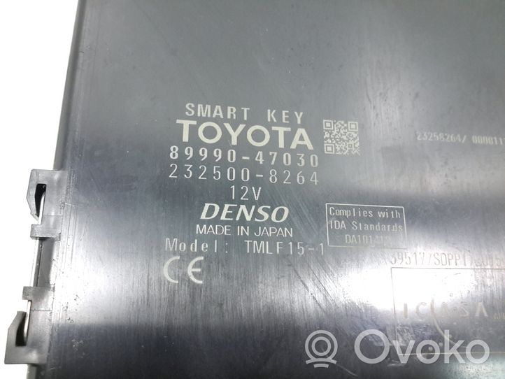 Toyota Prius (XW50) Autres unités de commande / modules 8999047030