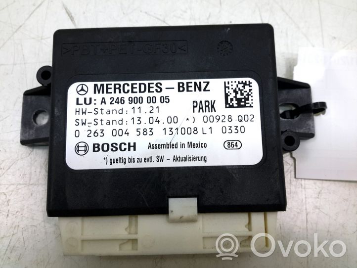 Mercedes-Benz B W246 W242 Unité de commande, module PDC aide au stationnement A2469000005