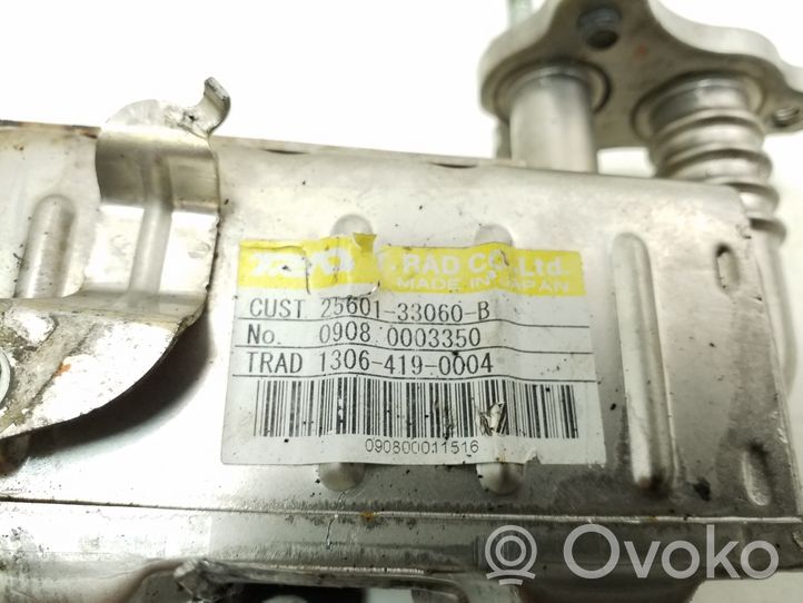 Toyota Yaris EGR valve cooler 2560133060