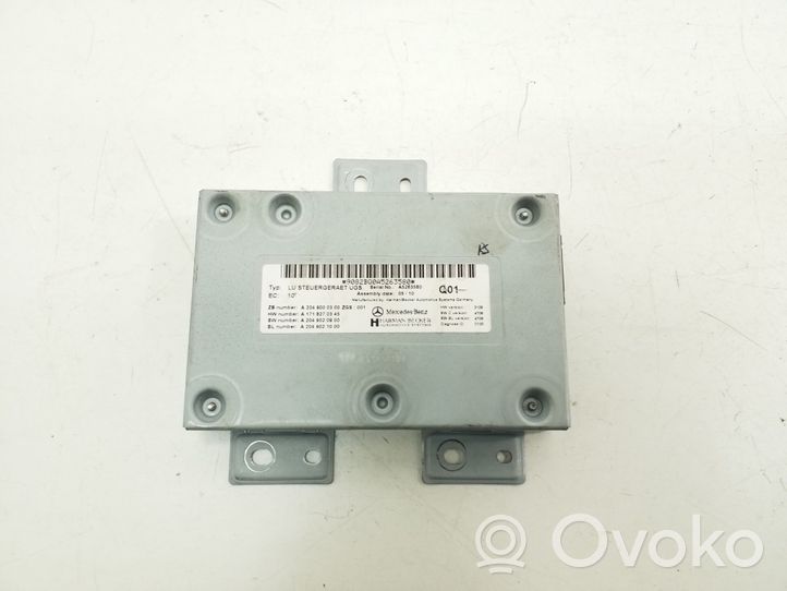 Mercedes-Benz SLK R171 Head unit multimedia control A2049000300