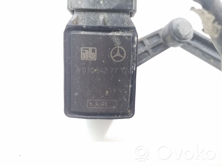 Mercedes-Benz ML W164 Capteur de hauteur de suspension arrière A0105427717