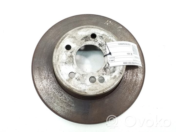 Mercedes-Benz CLK A208 C208 Disque de frein arrière A2104230612