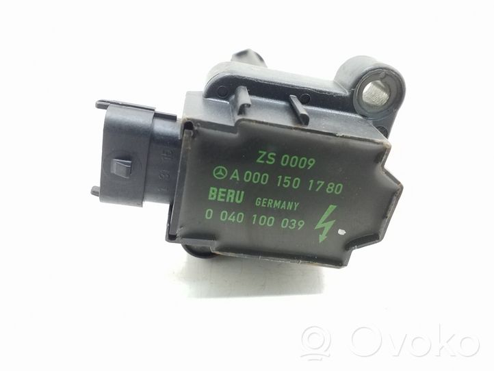 Mercedes-Benz CLK A208 C208 Bobine d'allumage haute tension A0001501780