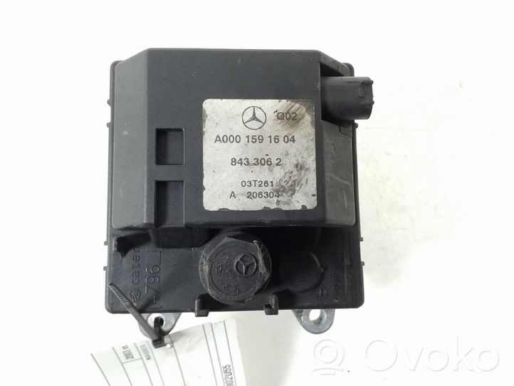 Mercedes-Benz S W220 Liquide de refroidissement module chauffage A0001591604