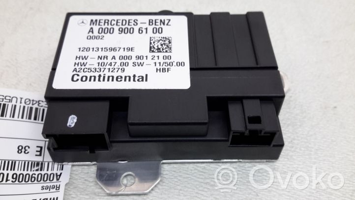 Mercedes-Benz B W246 W242 Muu rele A0009006100