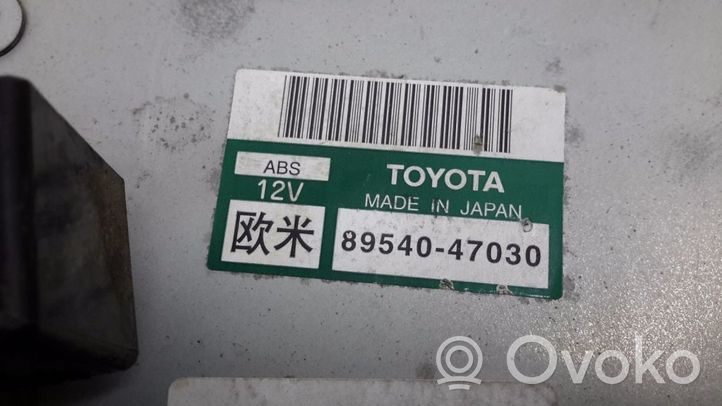 Toyota Prius (XW10) Moottorin ohjainlaite/moduuli 8954047030