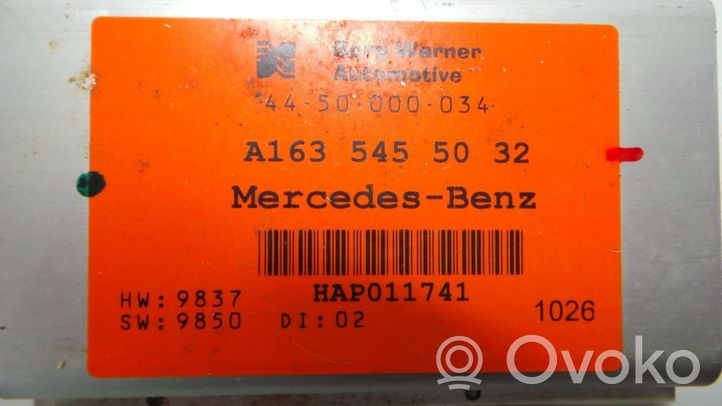 Mercedes-Benz ML W163 Altri relè A1635455032