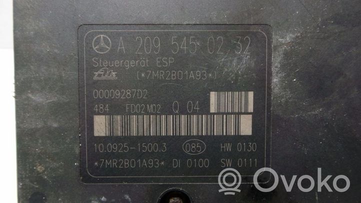 Mercedes-Benz C W203 Pompe ABS A2095450232