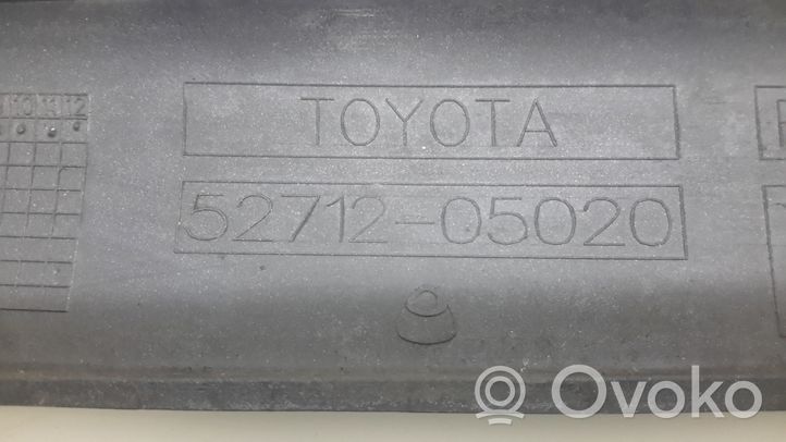 Toyota Avensis T250 Modanatura separatore del paraurti anteriore 5271205020