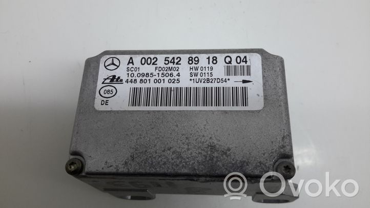 Mercedes-Benz C W203 Anturi A0025428918