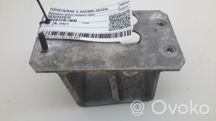 Toyota RAV 4 (XA30) Odbój / Amortyzator zderzaka tylnego 5832342010