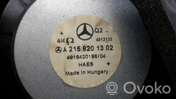 Mercedes-Benz CL C215 Głośnik drzwi przednich A2158201302