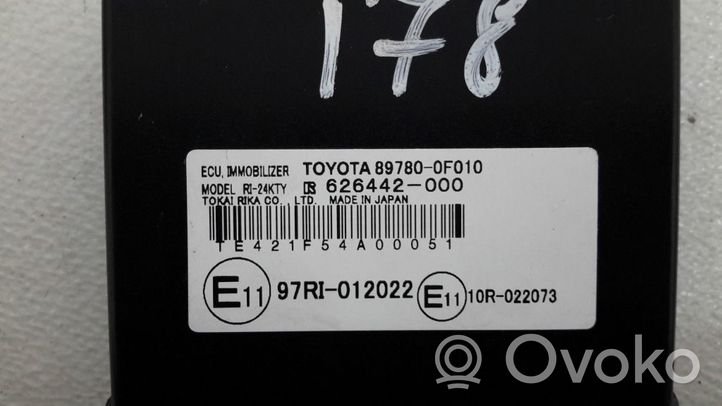 Toyota Corolla Verso AR10 Užvedimo komplektas 896610F010