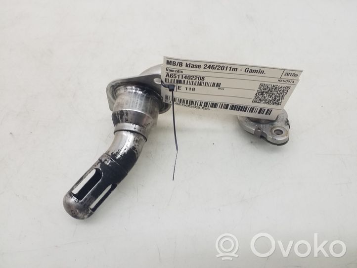 Mercedes-Benz B W246 W242 Linea/tubo flessibile della valvola EGR A6511402208