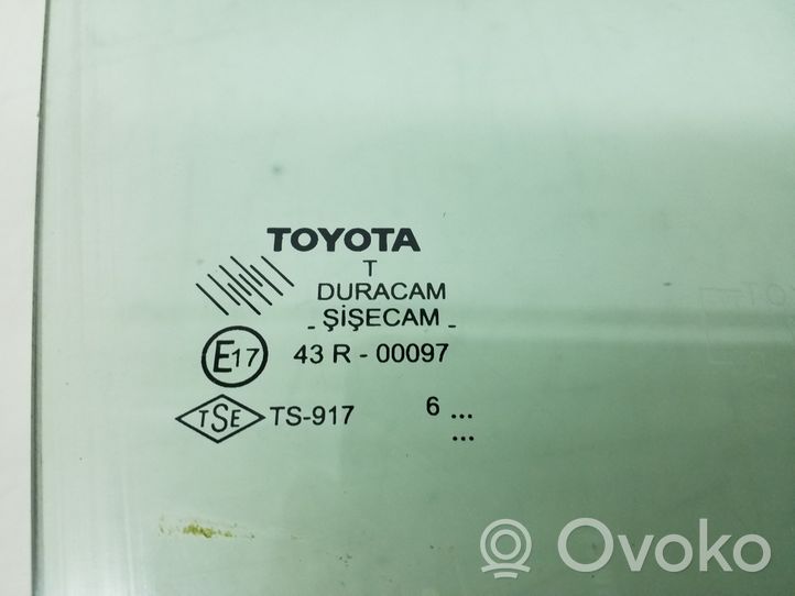 Toyota Corolla Verso AR10 Etuoven ikkunalasi, coupe 681010F010