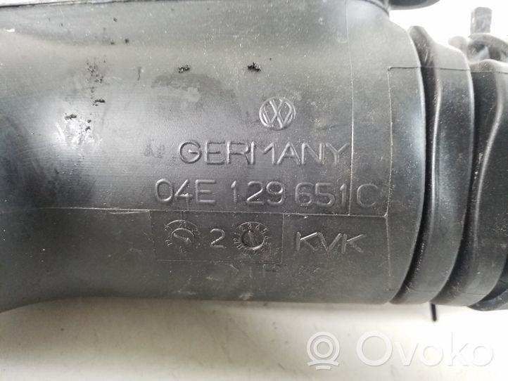 Volkswagen Touran III Coolant pipe/hose 04E129651C