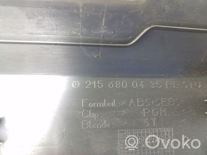 Mercedes-Benz CL C215 Moldura protectora del borde delantero A2156800435