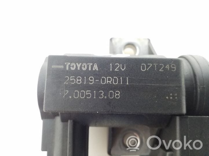 Toyota Auris 150 Zawór podciśnienia / Elektrozawór turbiny 258190R011