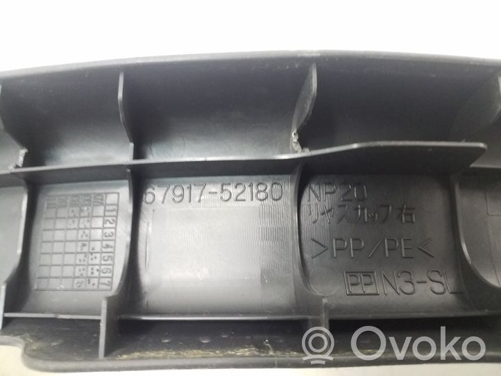 Toyota Urban Cruiser (XP110) Galinio slenksčio apdaila (vidinė) 6791752180