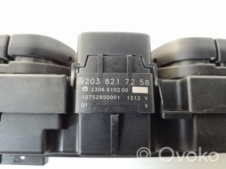 Mercedes-Benz CLC CL203 Leva/interruttore dell’indicatore di direzione e tergicristallo A2038217258