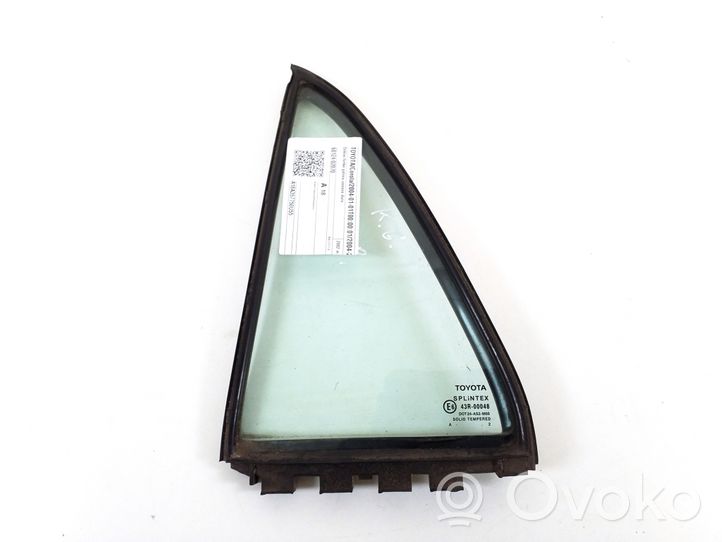 Toyota Corolla E120 E130 Rear vent window glass 68124-02070