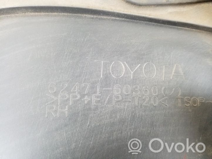 Toyota Land Cruiser (J120) (D) garniture de pilier (haut) 62471-60360