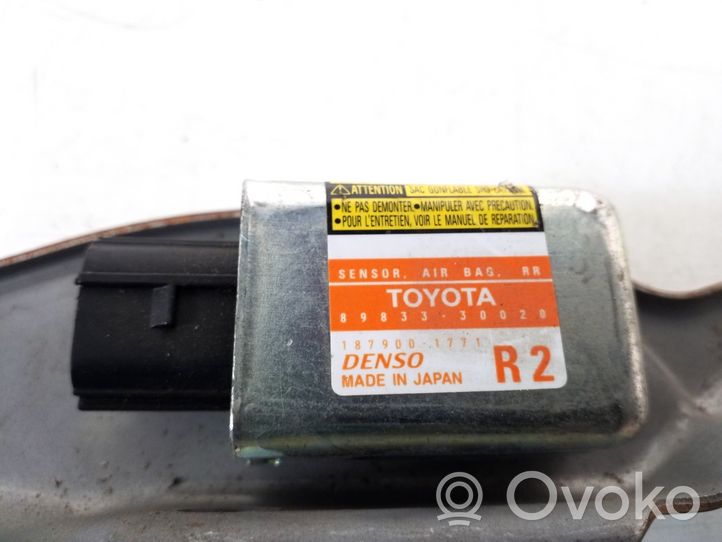 Lexus GS 300 350 430 450H Czujnik uderzenia Airbag 89833-30020