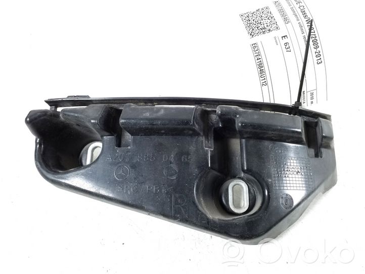 Mercedes-Benz E C207 W207 Galinis sustiprinimas bamperio A2078850465