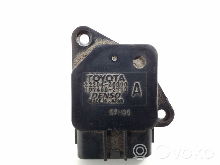 Toyota RAV 4 (XA30) Misuratore di portata d'aria 22204-30010