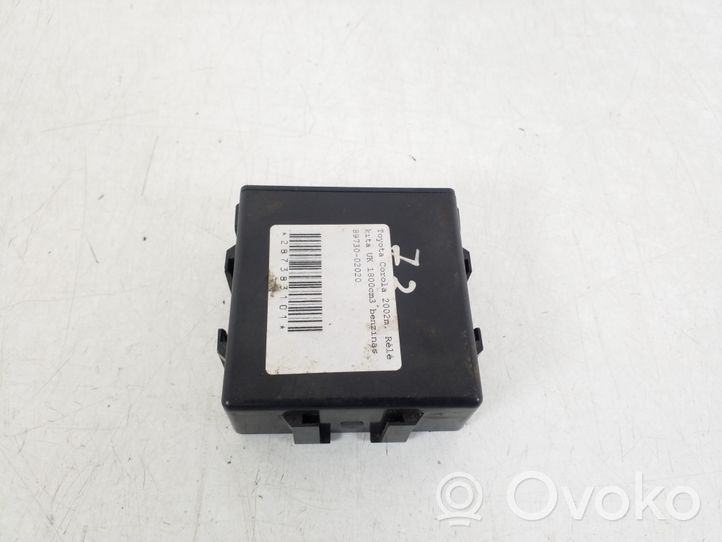 Toyota Corolla E120 E130 Ajonestolaitteen ohjainlaite/moduuli 89730-02020