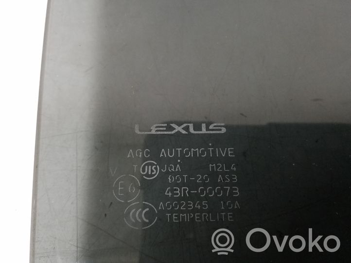 Lexus RX 330 - 350 - 400H Vitre de fenêtre porte arrière 68103-48130